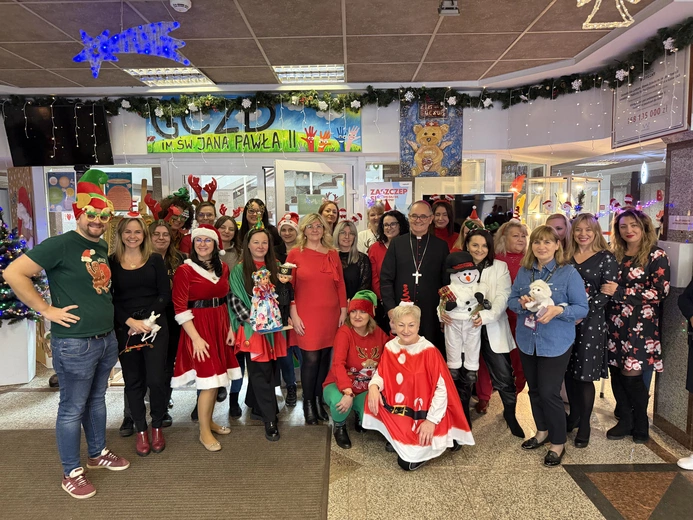 Abp Andrzej spotkał się z pacjentami Górnośląskiego Centrum Zdrowia Dziecka