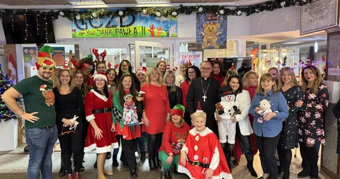 Abp Andrzej spotkał się z pacjentami Górnośląskiego Centrum Zdrowia Dziecka