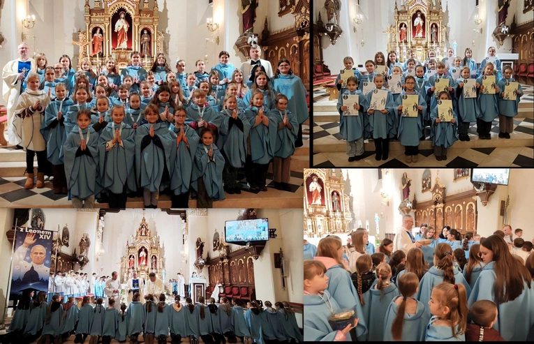 Kolejne 22 dziewczynki z parafii Żegocina chcą naśladować Maryję