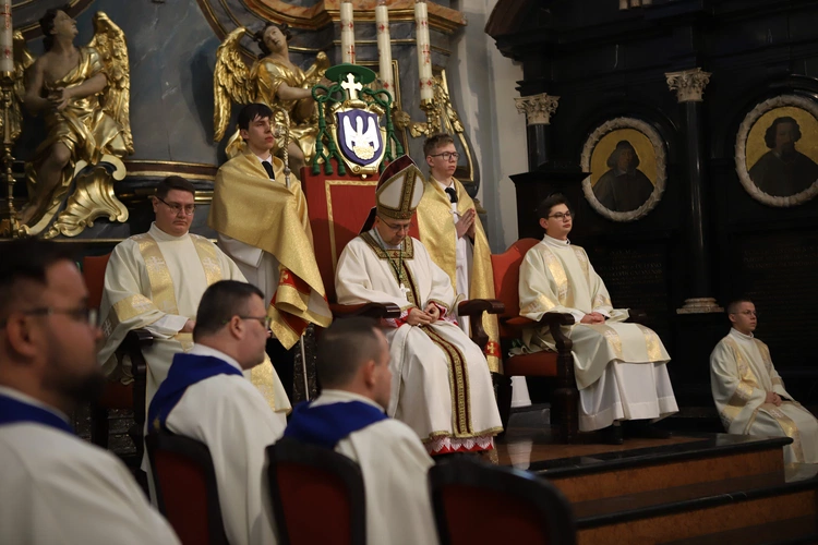 Święcenia diakona Marcela Korzeniewskiego