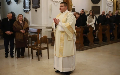 Diakon Marcel Korzeniewski święcenia kapłańskie pierwszego stopnia przyjął w dniu święta patronalnego WSD w Łowiczu.