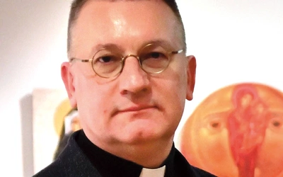 Ks. Dariusz Klejnowski- -Różycki,  rektor ŚSI. 