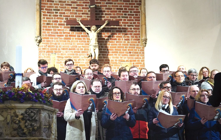 Koncert  finałowy w kościele  św. Wojciecha. 