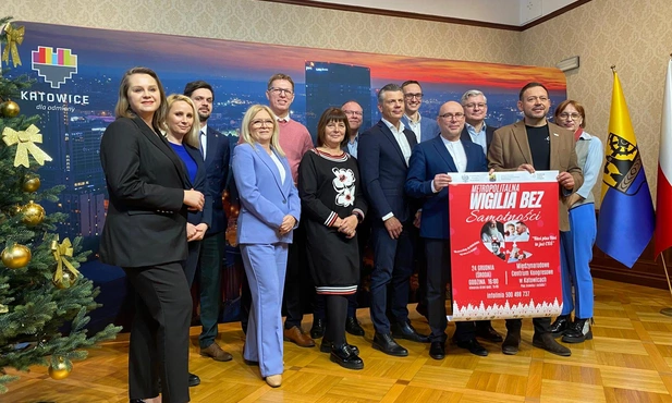 Katowice. "Metropolitalna Wigilia bez Samotności". Kolacja wigilijna dla samotnych pod nową nazwą