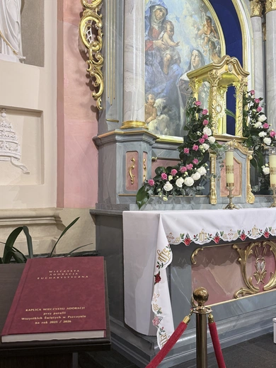 Pszczyna. Ustanowienie kaplicy całodobowej adoracji