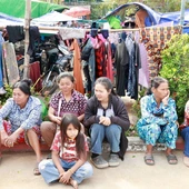 Bezpieczne w obozie dla uchodźców