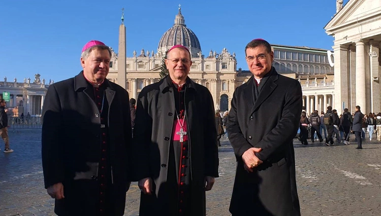 Abp Kupny na audiencji u papieża Leona XIV. Wręczył Ojcu Świętemu ważną pamiątkę