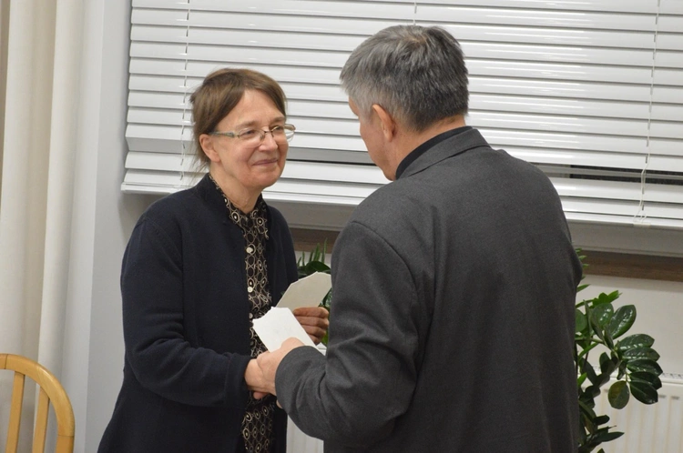Świąteczne spotkanie profesorów i wykładowców