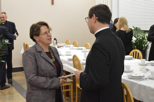 Świąteczne spotkanie profesorów i wykładowców