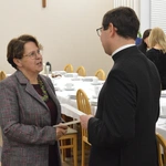 Świąteczne spotkanie profesorów i wykładowców