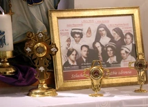 Bł. Ewa i bł. Marta w kaplicy szpitalnej we Wrocławiu