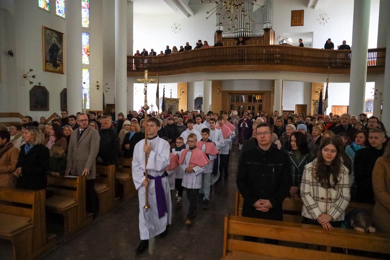 Poświęcenie kościoła w Zarzeczu