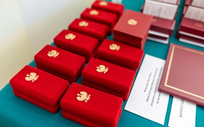 Pracownicy KUL z odznaczeniami