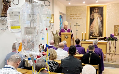 Szpital MSWiA w Olsztynie - poświęcenie kaplicy