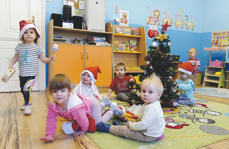 Maluszki z „Serduszkowego” żłobka.