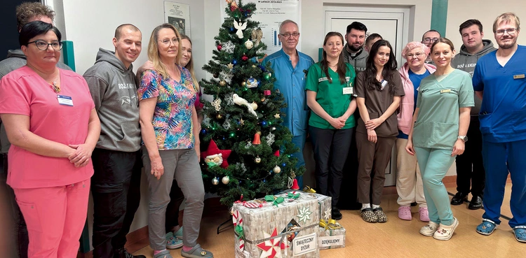  – Dziękujemy wam bardzo  za pamięć – mówili medycy.