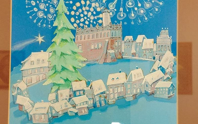 Gwiazda nad Rynkiem – świąteczny kadr Andrzeja Karwata.