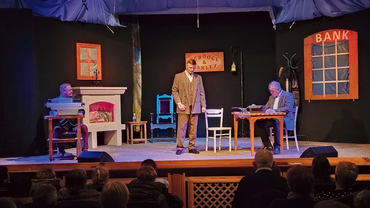  Sztuka była prezentowana  na scenie  auli  św. Jana Pawła II.