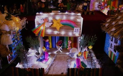 Betlejem w barwach Księstwa Łowickiego