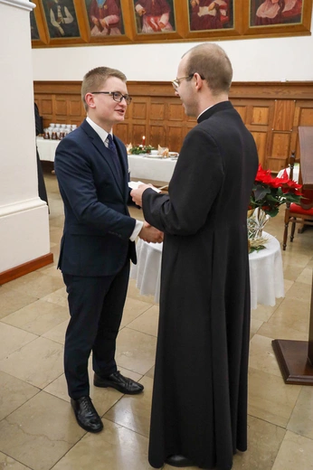 Opłatek samorządowców i wigilia seminaryjna
