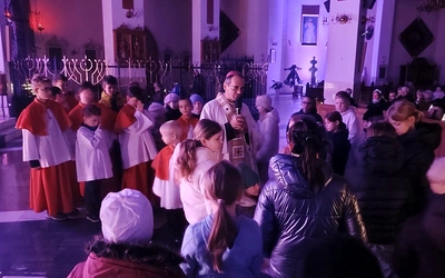 Roraty z "Małym Gościem Niedzielnym", papieżem Leonem i... biskupem Maciejem