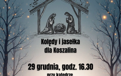 Plenerowe kolędowanie w Koszalinie