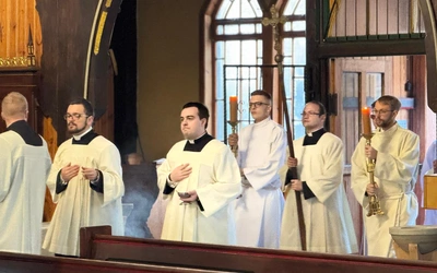 Święcenia diakonatu Pawła Kuleszy