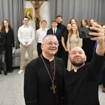 Biskup spotkał się z Młodzieżową Radą Duszpasterską w Rokitnie
