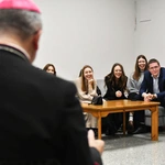 Biskup spotkał się z Młodzieżową Radą Duszpasterską w Rokitnie