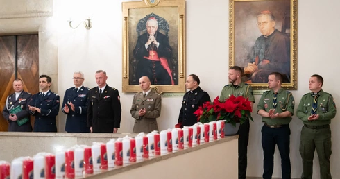 Opłatkowe spotkanie w kurii