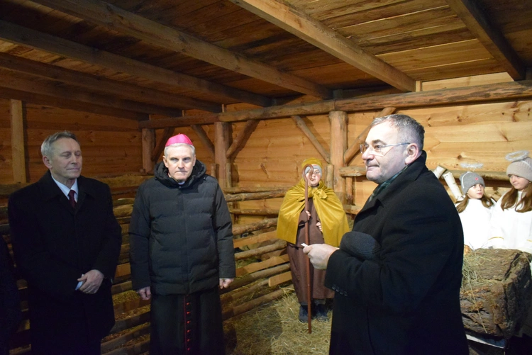 Żywa szopka w Sandomierzu