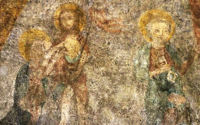 Św. Tomasz dotyka ran zmartwychwstałego Chrystusa.