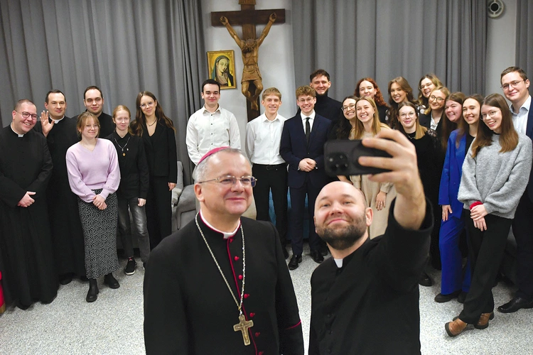 Spotkanie było okazją do wspólnej modlitwy, życzeń świątecznych, ale przede wszystkim do szczerej i rzeczowej rozmowy.