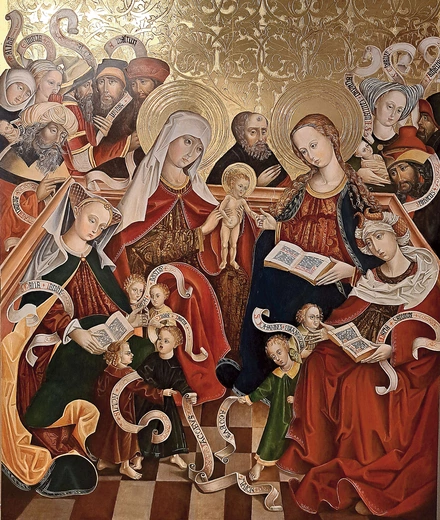 Wierną kopię dzieła po mistrzowsku wykonała Agnieszka Dziurawiec.