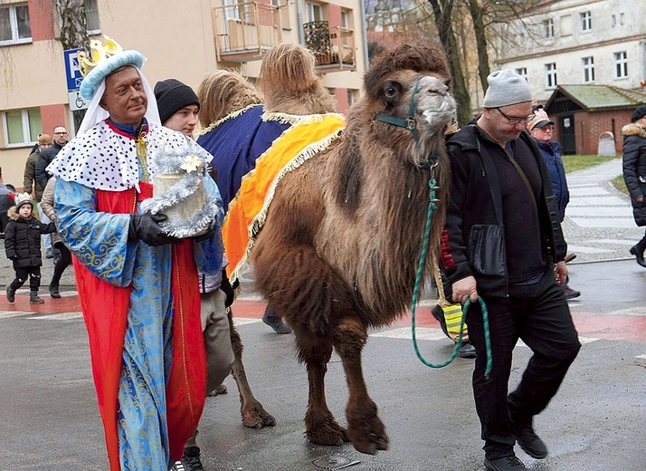 W tym roku monarchom towarzyszyć będzie hasło „Nadzieją się cieszą”. A tak było w ubiegłym roku w Oleśnicy. 
