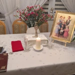 Łękawica. Rozpoczęcie peregrynacji relikwii i obrazu błogosławionej rodziny Ulmów w domach parafian