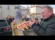 Wyjście Orszaku Trzech Króli w Radomyślu Wielkim.