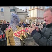 Wyjście Orszaku Trzech Króli w Radomyślu Wielkim.