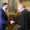 Wiceprezydent USA JD Vance i sekretarz stanu Stolicy Apostolskiej, kard. Pietro Parolin