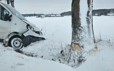 Północne Mazowsze pod śniegiem