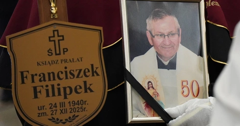 Uroczystości pogrzebowe śp. ks. prał. Franciszka Filipka