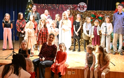 Nowy Targ. Kolędowanie między blokami