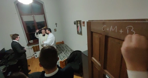 Kolęda w legnickim i świdnickim seminarium