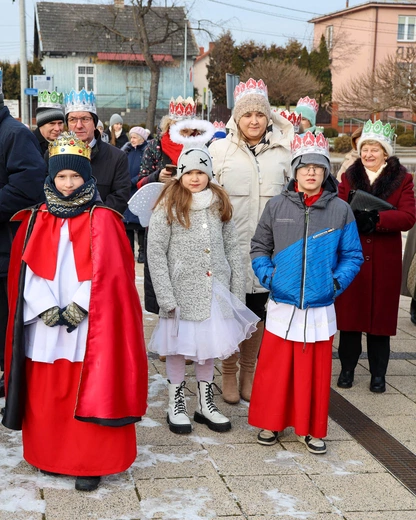 Orszak ulicami Połańca