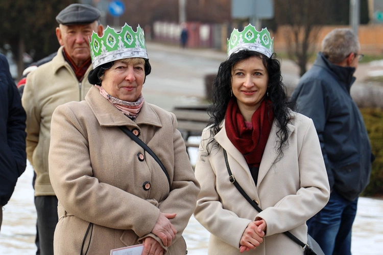 Orszak ulicami Połańca