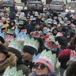Orszak na ulicach Lublina