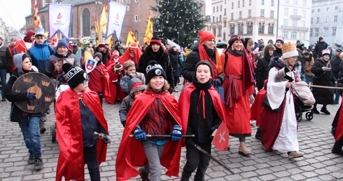 Orszak Trzech Króli Kraków 2026 - część czerwona