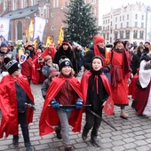 Orszak Trzech Króli Kraków 2026 - część czerwona