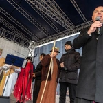 Uliczne jasełka w Głogowie