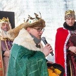 Uliczne jasełka w Głogowie